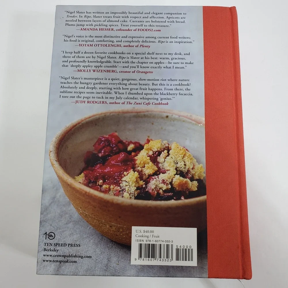 Nigel Slater Ripe: A Cook in the Orchard Hardcover Cookbook